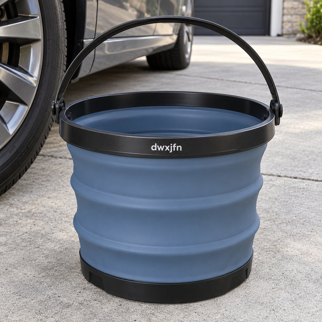 dwxjfn™ Rinse Folding Wash Bucket — Lifestyle